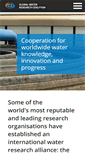 Mobile Screenshot of globalwaterresearchcoalition.net